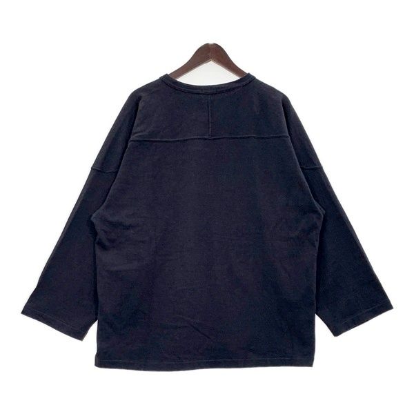 COMOLI フットボールtシャツ 3 ネイビー comoli】フットボールt