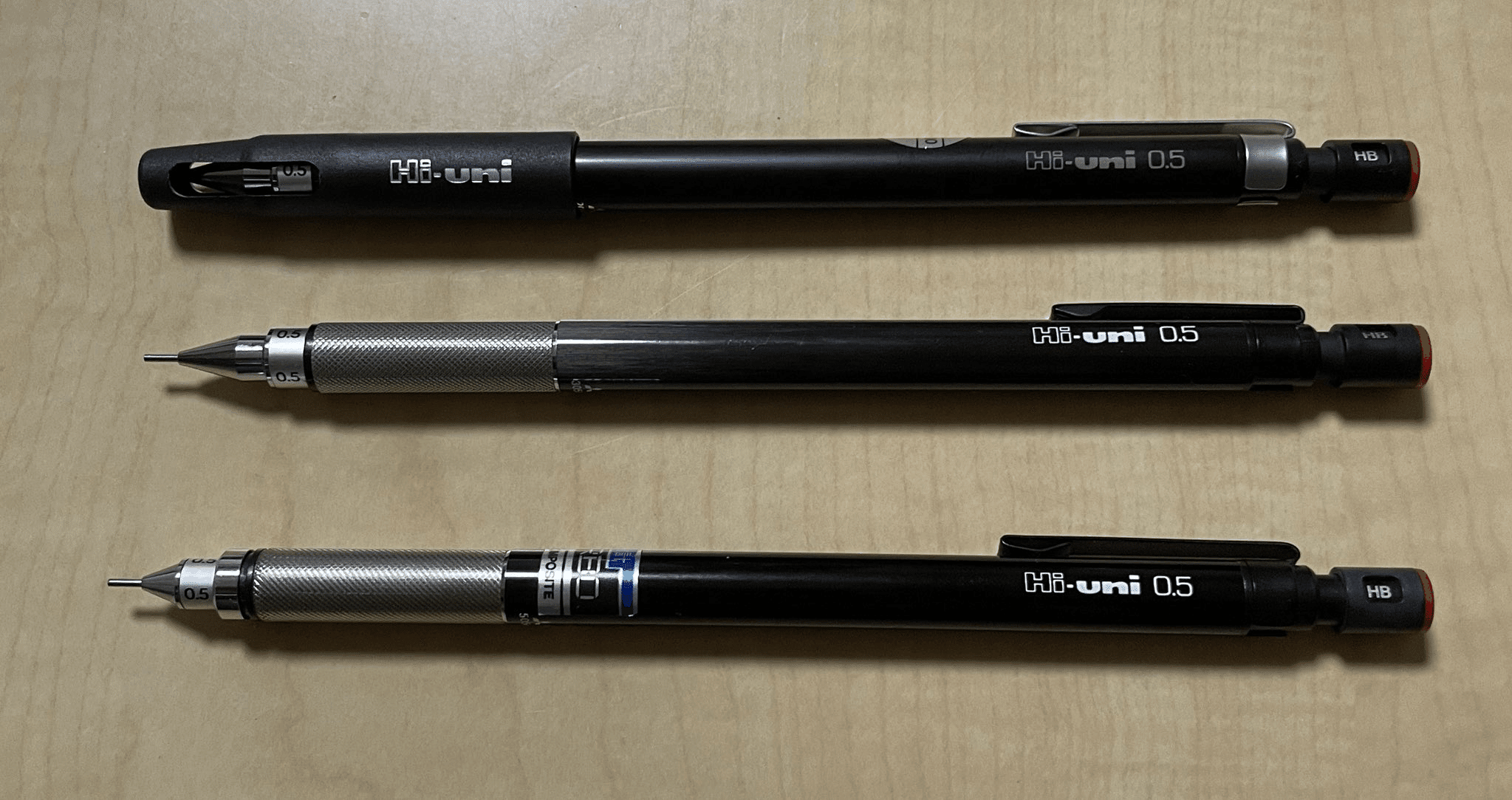 三菱鉛筆 Hi-uni3-3050 青カーボン 0.3 三菱鉛筆 Hi-uni3-3050 青