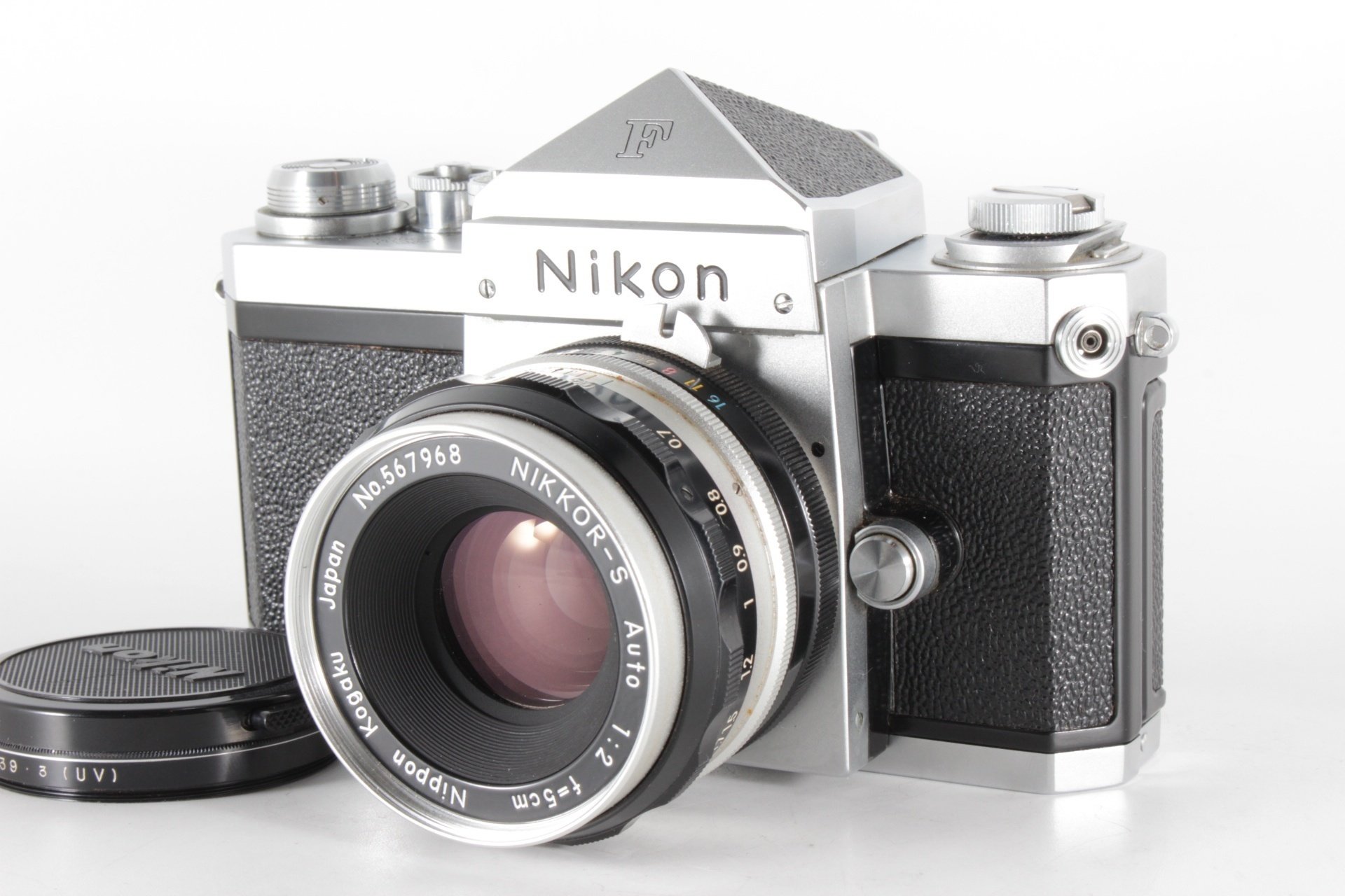 Nikon F アイレベル シルバー 前期 富士山 640万台 希少・良品】 Nikon