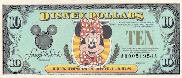 初めてのDダラー】 ディズニーダラー クラシックシリーズ（1987-1999