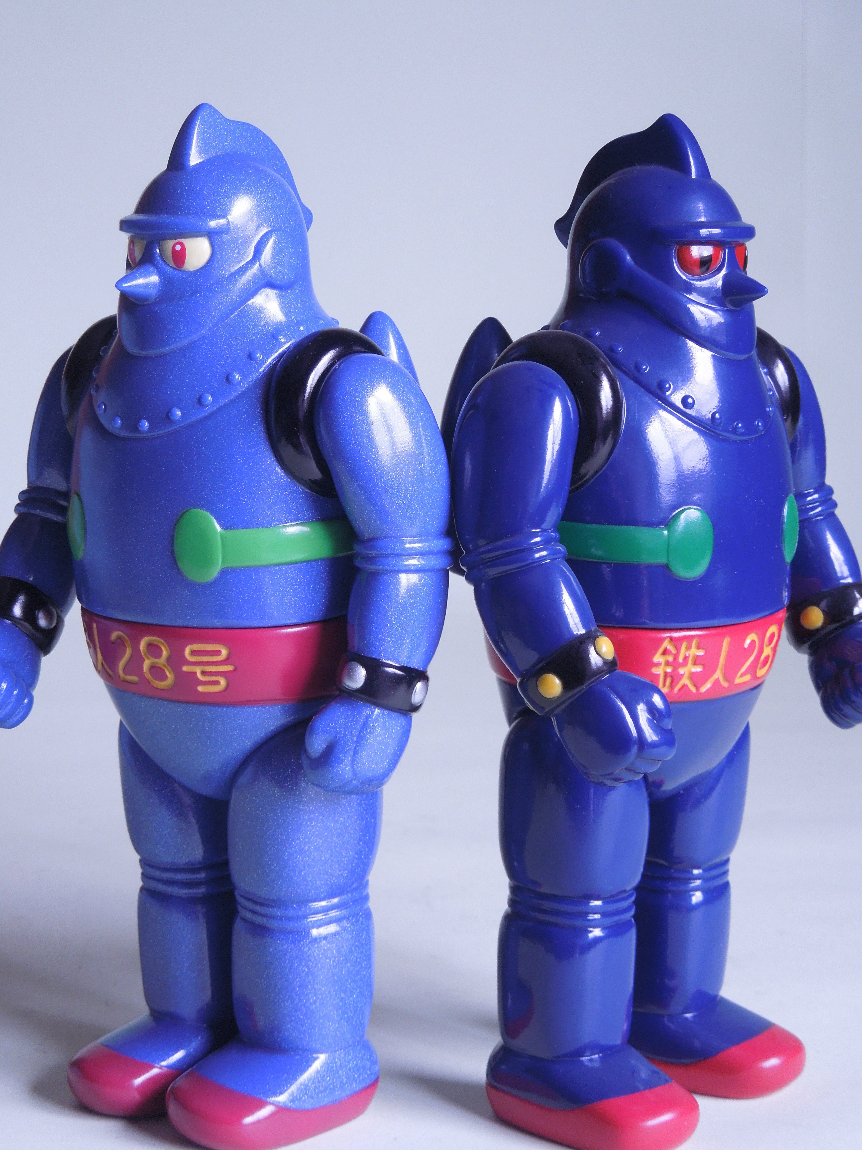 M1号製 スタンダード・ソフビ 鉄人28号 カラバリ｜ゆる