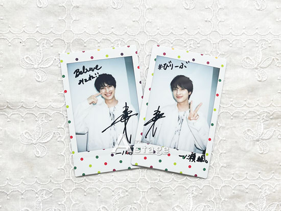 ボイメン 吉原雅斗 直筆サイン入り チェキ