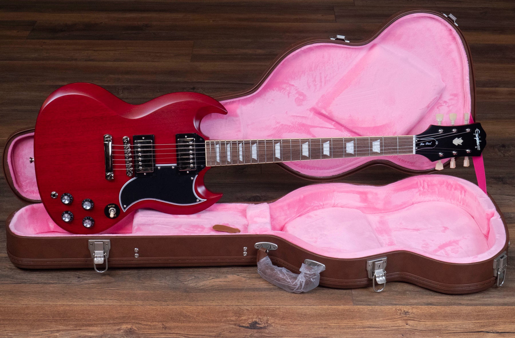 Epiphone 1961 Les Paul SG Standard, Aged Sixties Cherry, with Hard