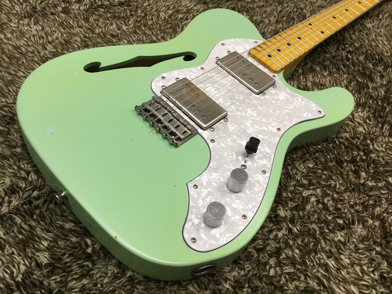 ハイエンド2Hシンライン】Nash Guitars T-72TL Surf Green | あぽろん