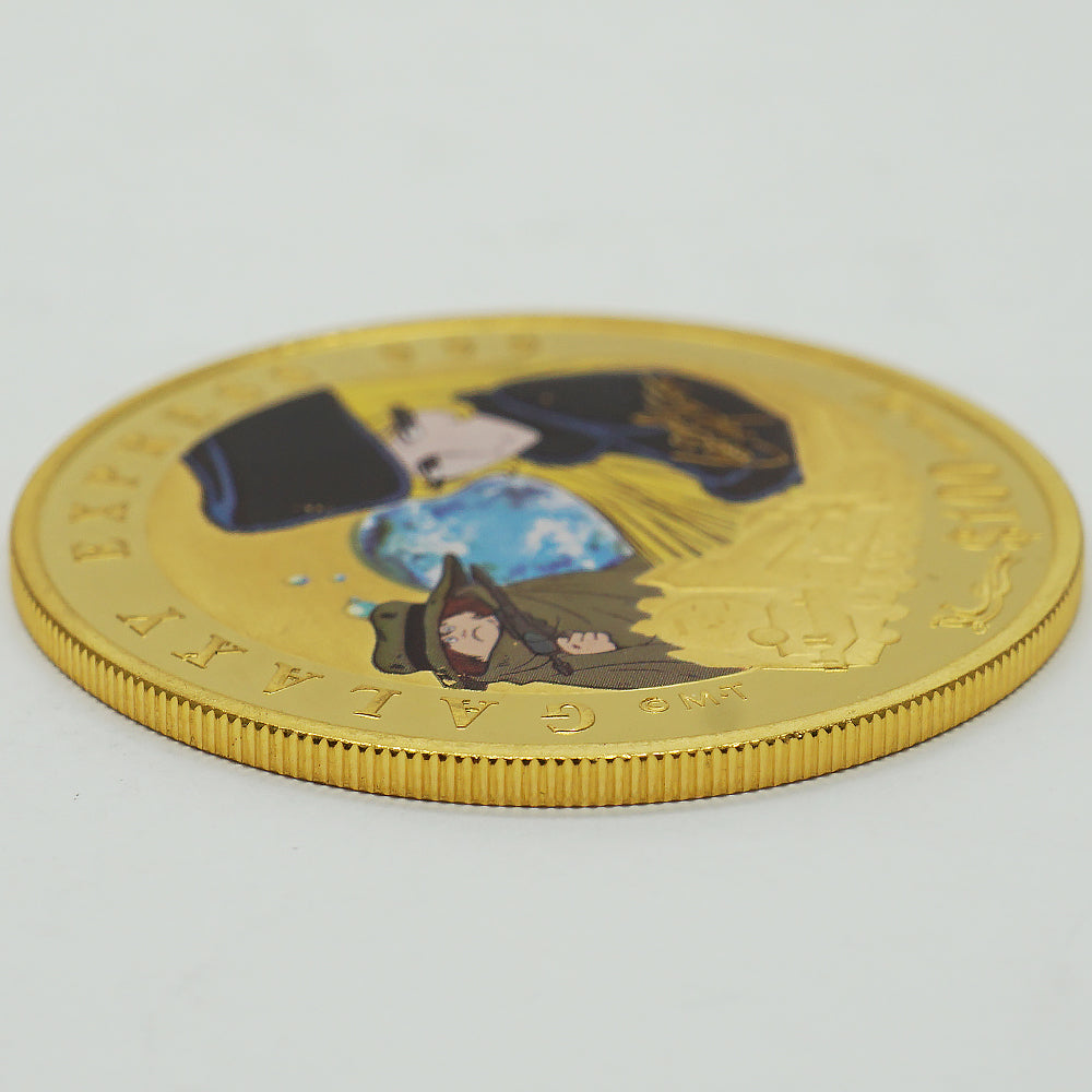 中古B/標準】 銀河鉄道999 誕生30周年 公式記念貨幣 純金コイン 英連邦