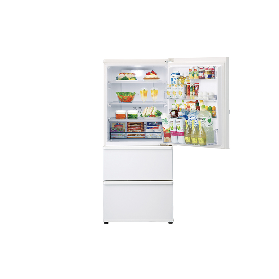 冷蔵庫 AQR-27K AQUA アクア 冷蔵庫 AQR-27K(W) 272L 2021年製 AQUA