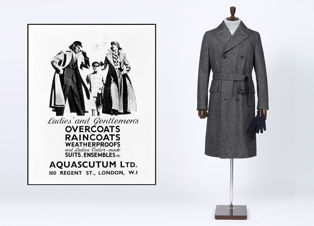 AQUASCUTUM COATS IN SILVER SCREEN | BLOG | Aquascutum アクア