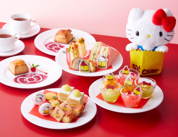限定特典も！「ハローキティ」の世界観を楽しめる限定グルメ登場