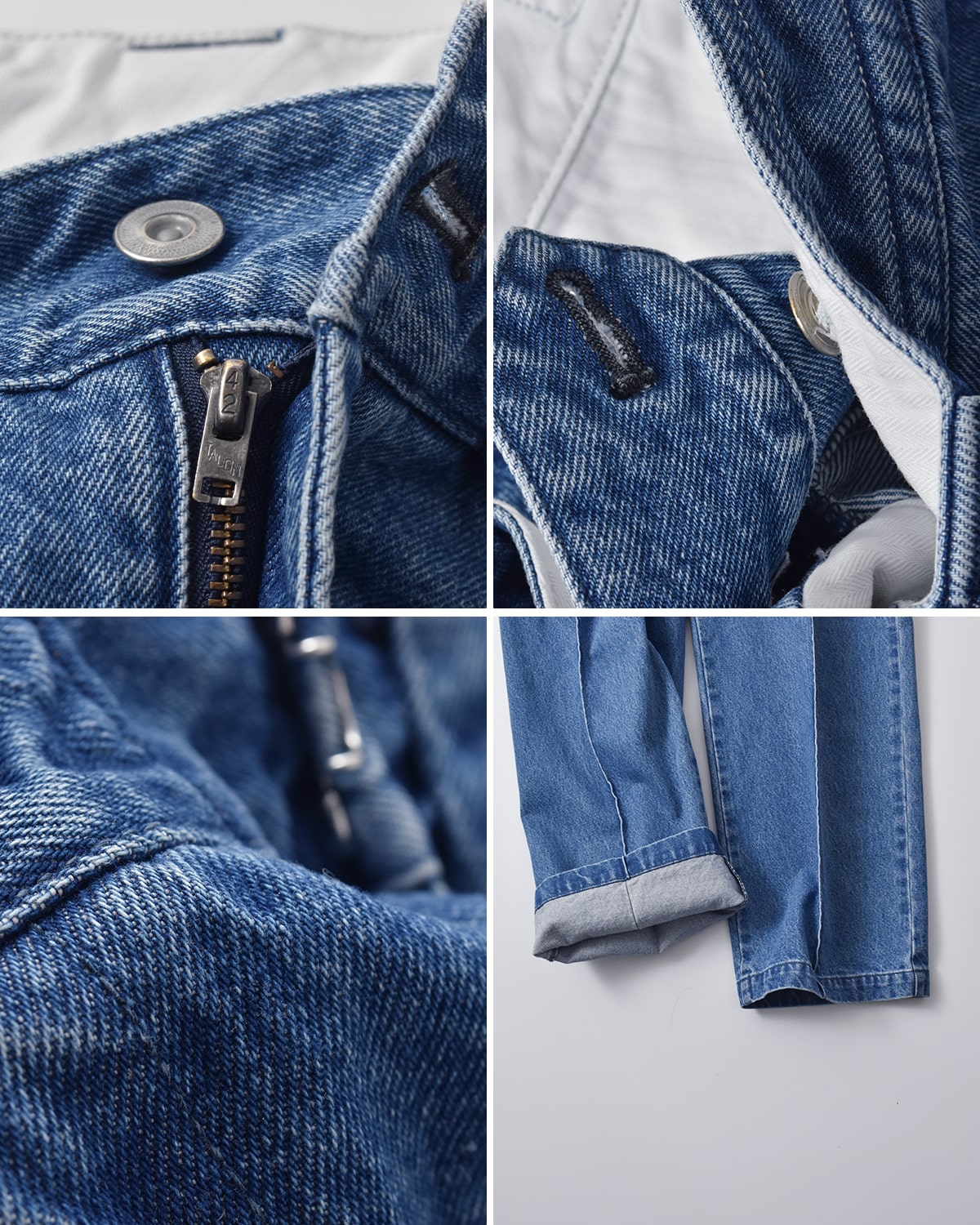 KURO クロ ビッグ タック デニム トラウザー パンツ “BIG TUCK DENIM