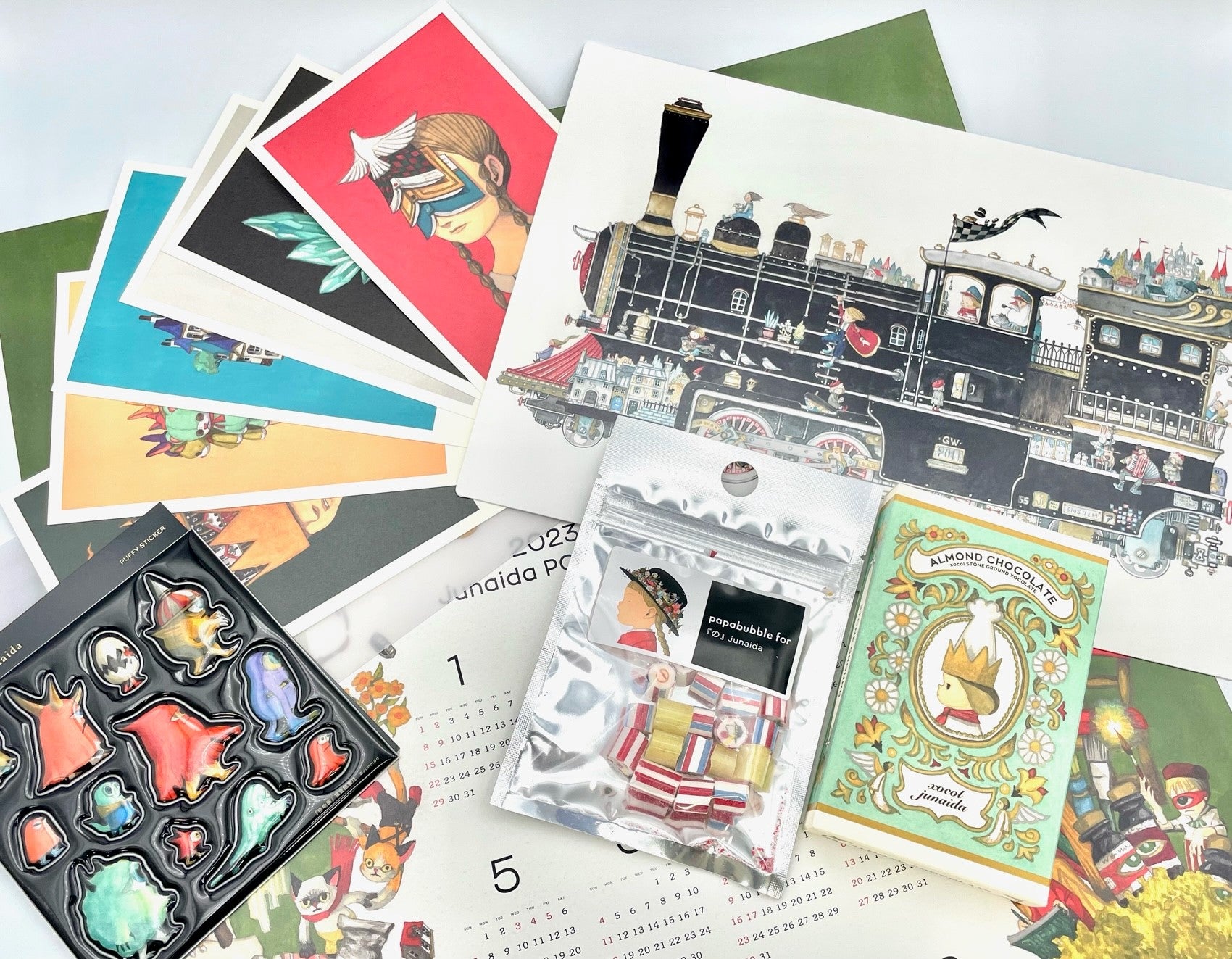 グッズ開封】junaida展「IMAGINARIUM」 作品世界を映すこだわりの品々