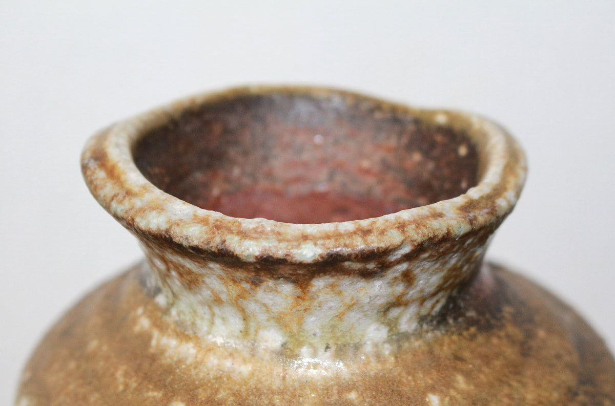 25758 神崎紫峰 信楽花入 KANZAKI Shiho – アート飛田