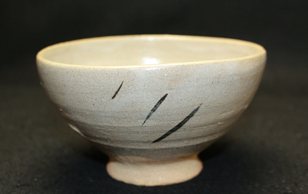 陶芸家 作家物 小山冨士夫 小山富士夫 古山子 絵唐津 茶碗 茶碗□白