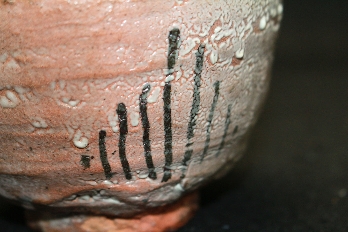 25969 西岡小十 絵唐津茶碗 NISHIOKA Koju – アート飛田