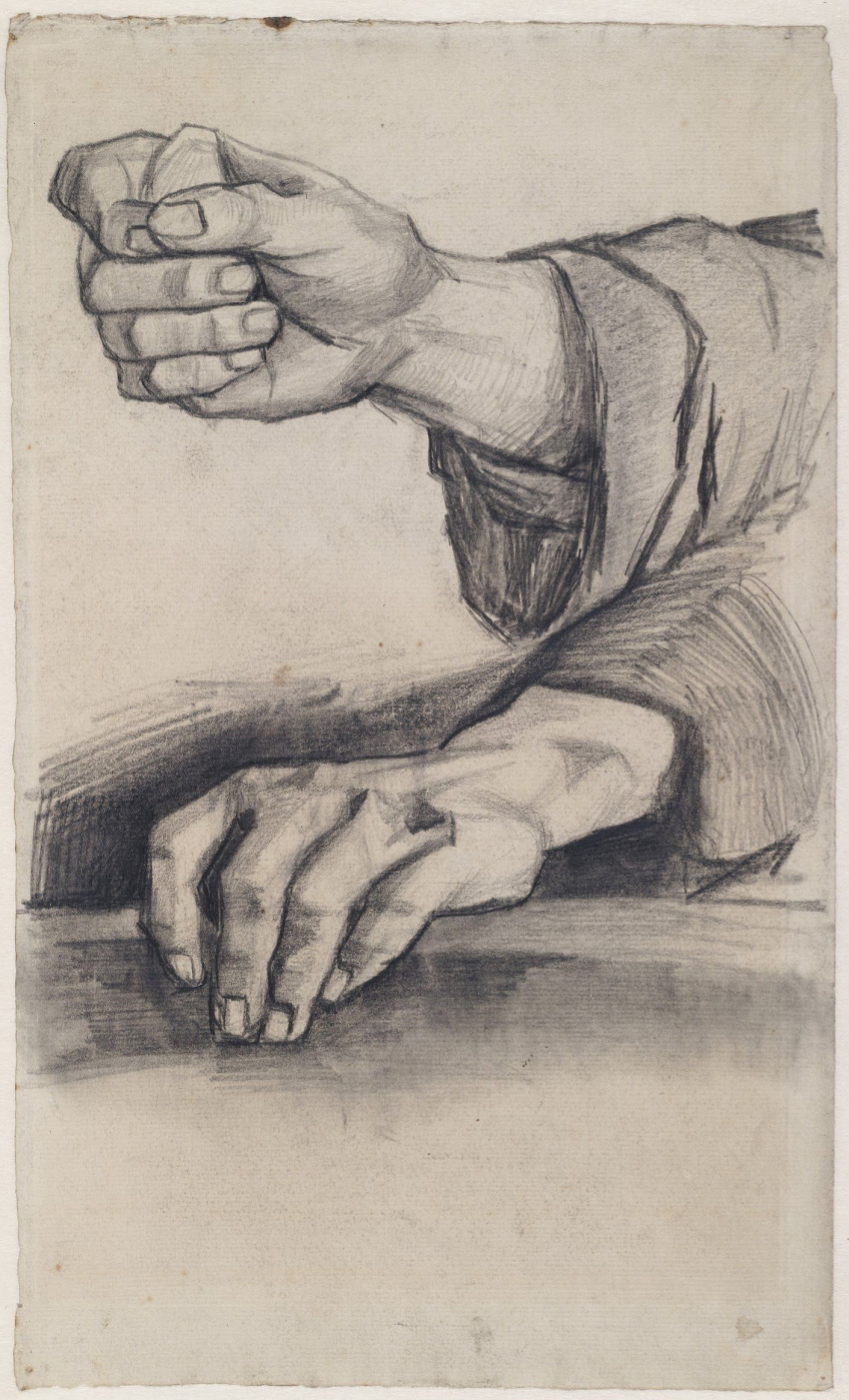Buy digital version: Two hands by Vincent van Gogh, Amsterdam