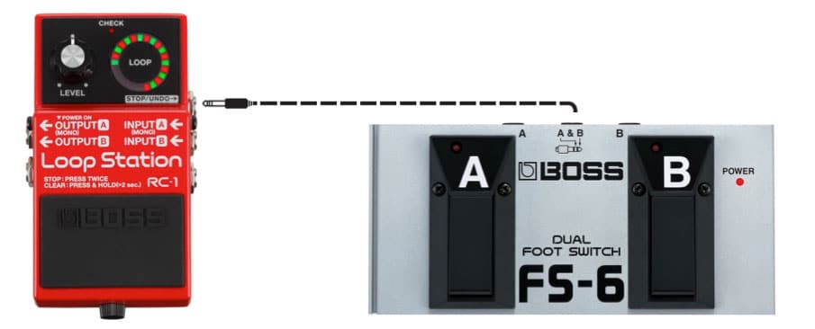 BOSS RC-1 Loop Station フットスイッチFS-5U セット るりの来福記録