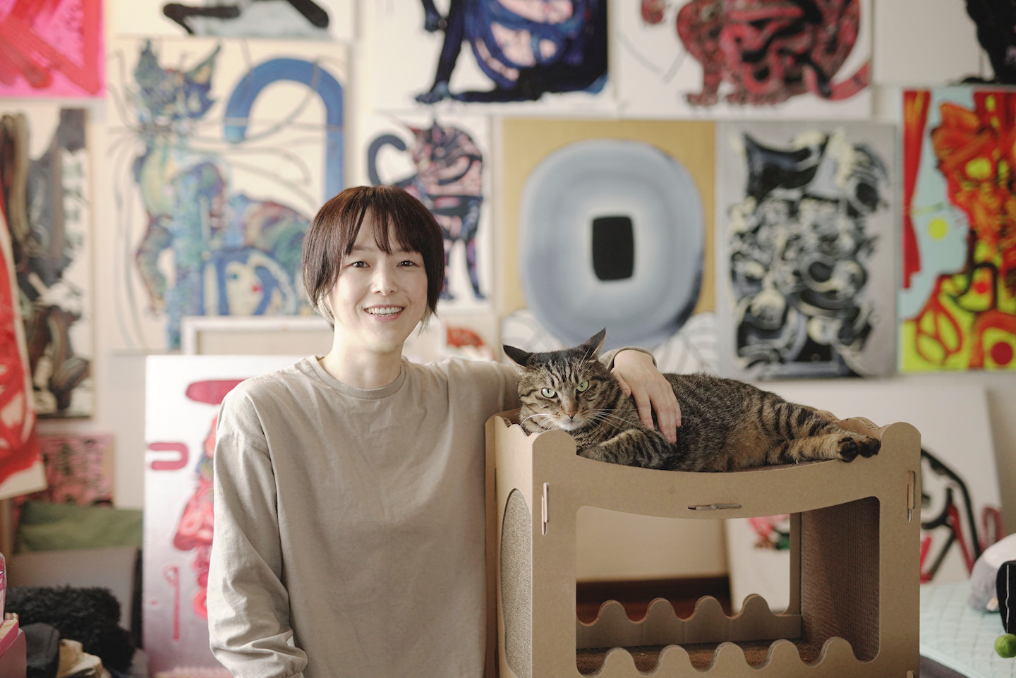 木原千春さんドローイング20点 58854-1005-