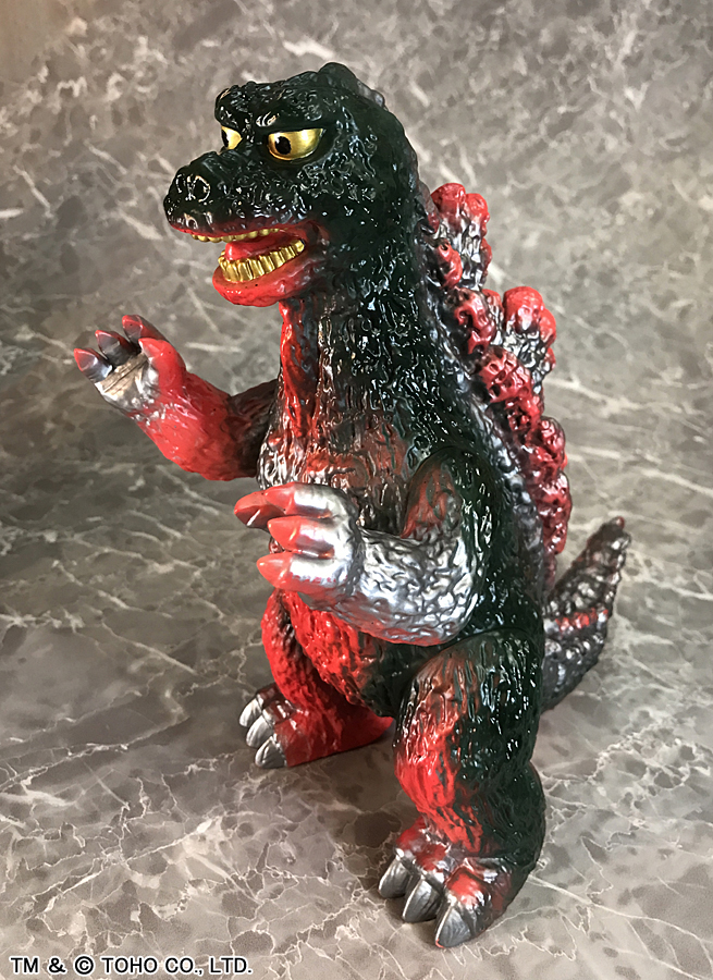 キングザウルスシリーズ ゴジラ ソフビ ゴジラ：復刻版ポピーグレート