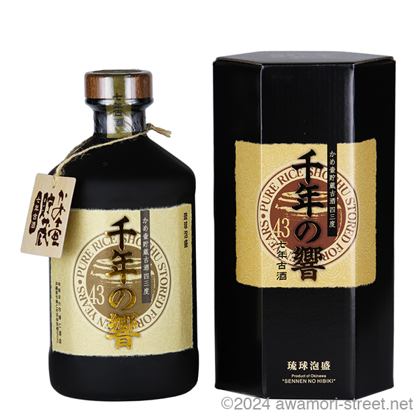 千年の響 かめ壷貯蔵 7年古酒 43度,720ml / 今帰仁酒造 / 泡盛