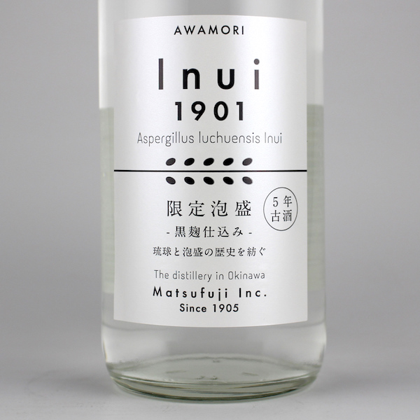 Inui 1901 5年古酒 43度,720ml / 崎山酒造廠 / 泡盛ストリート.net