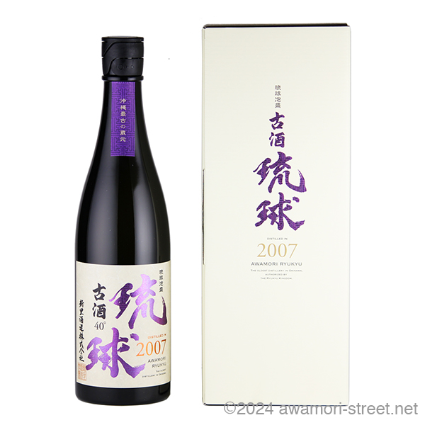 古酒 琉球 2007 17年古酒 40度,720ml / 新里酒造 / 泡盛ストリート.net