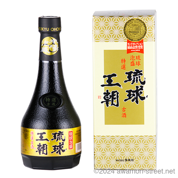 琉球王朝 特選古酒 30度,375ml ハーフボトル / 多良川 / 泡盛