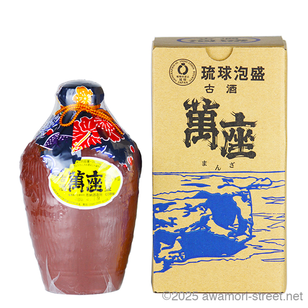 萬座 古酒 シュロ巻壺 40度,900ml / 恩納酒造 / 泡盛ストリート.net