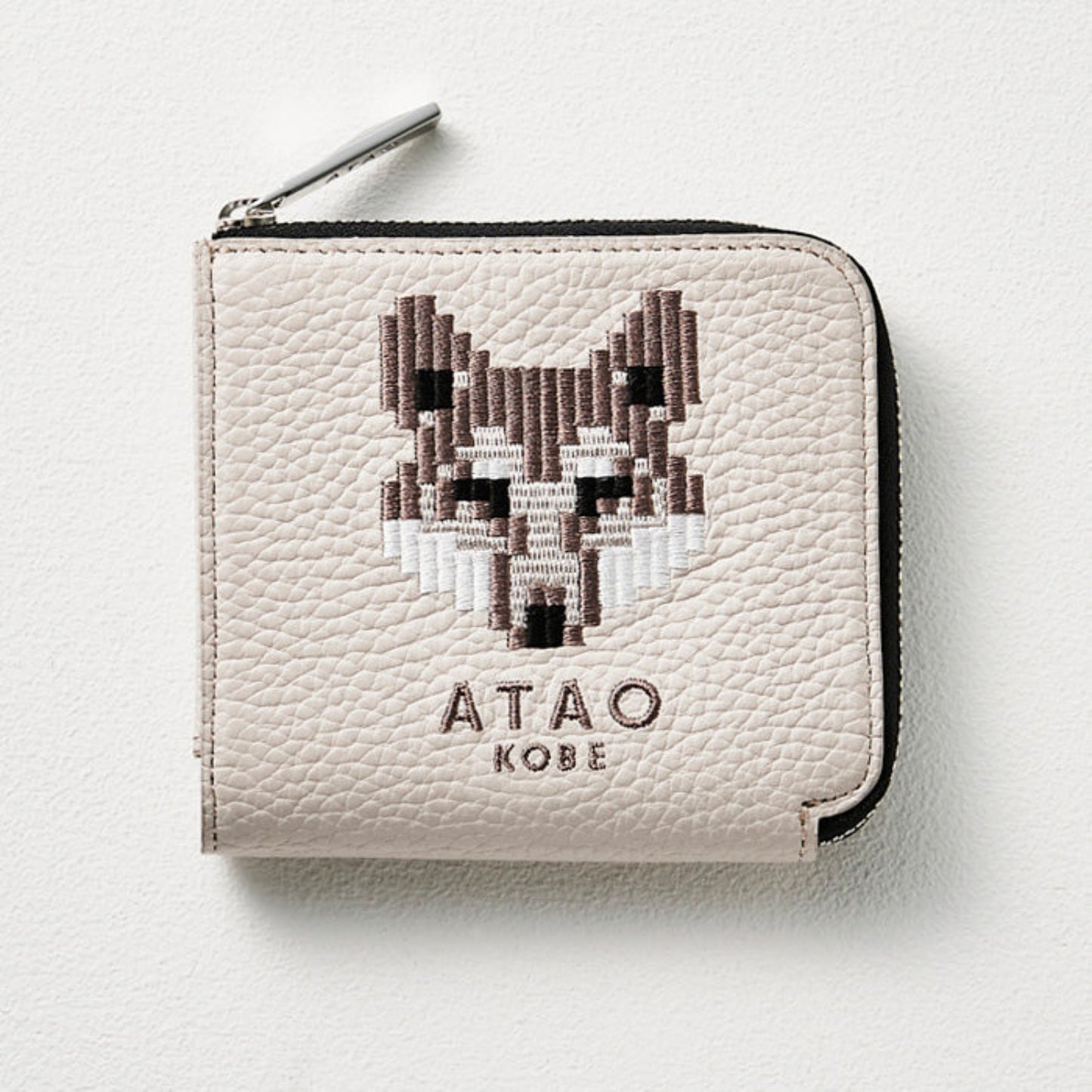 ATAO18周年記念｜ZOOシリーズ｜チェス(CHESS)｜ミニ財布｜刺繍｜日本製