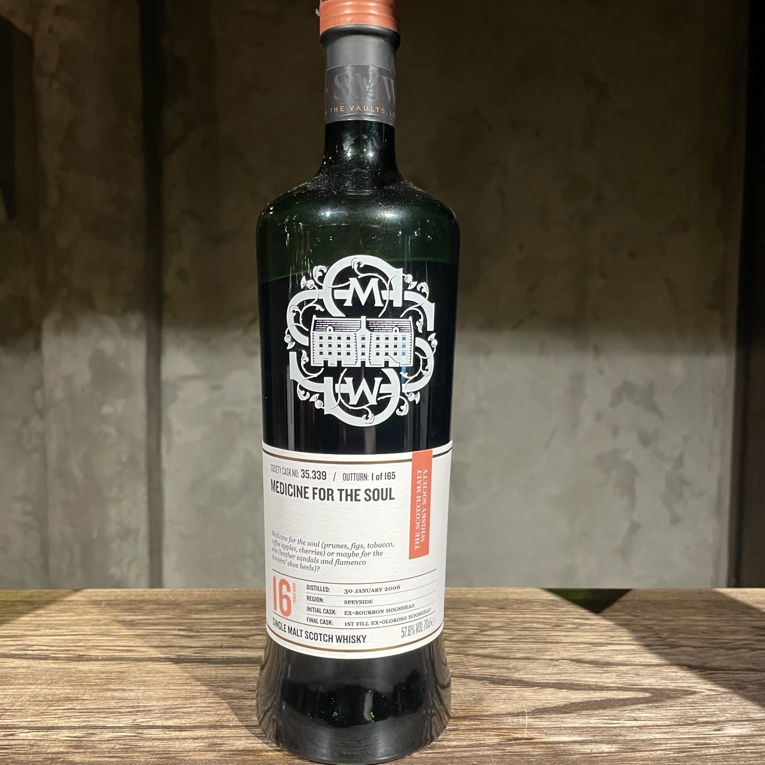 マッカラン11年 スコッチモルトウィスキーソサエティ（SMWS）24.58