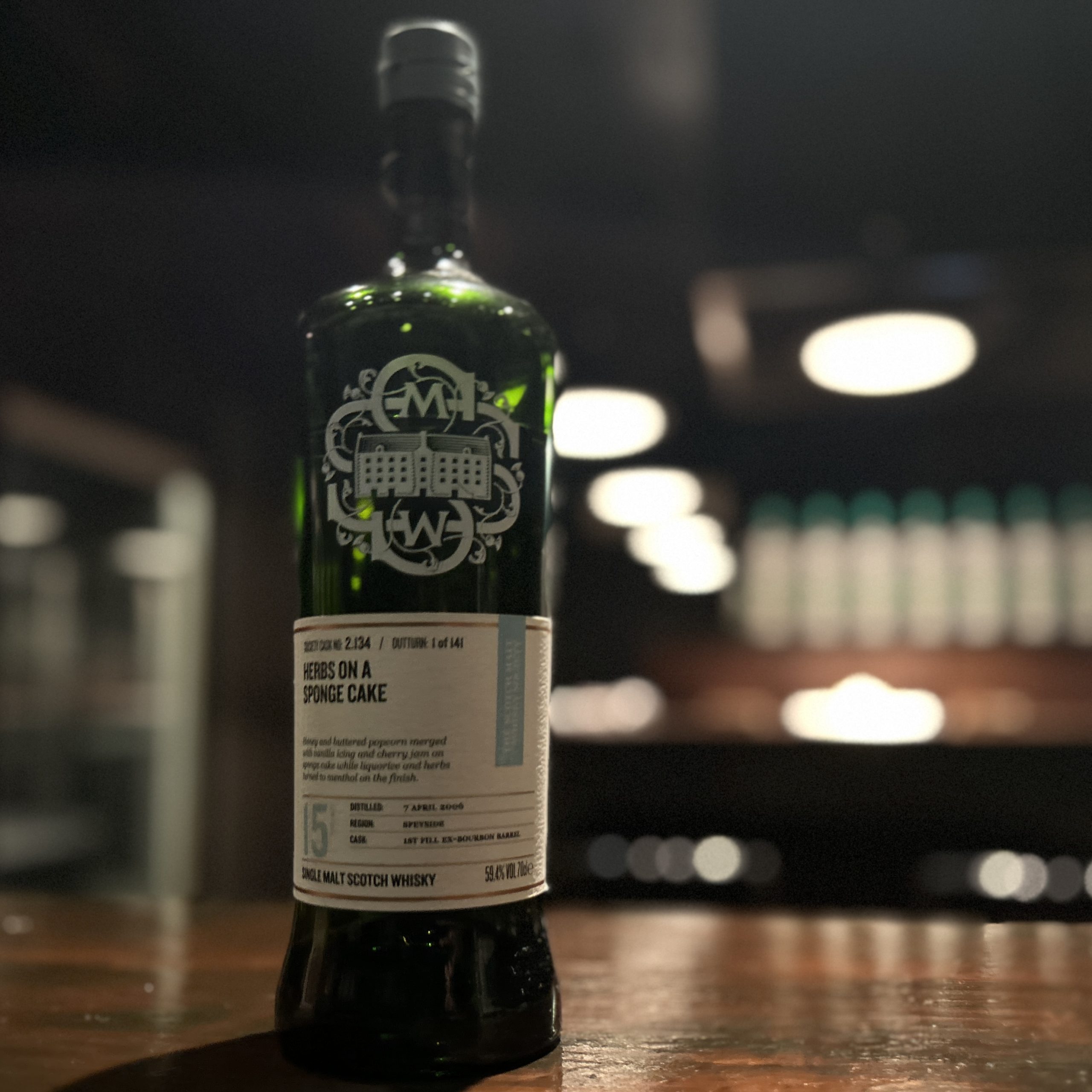 SMWS日本支部30周年記念ボトル ブナハーブン15年 SMWS10.237