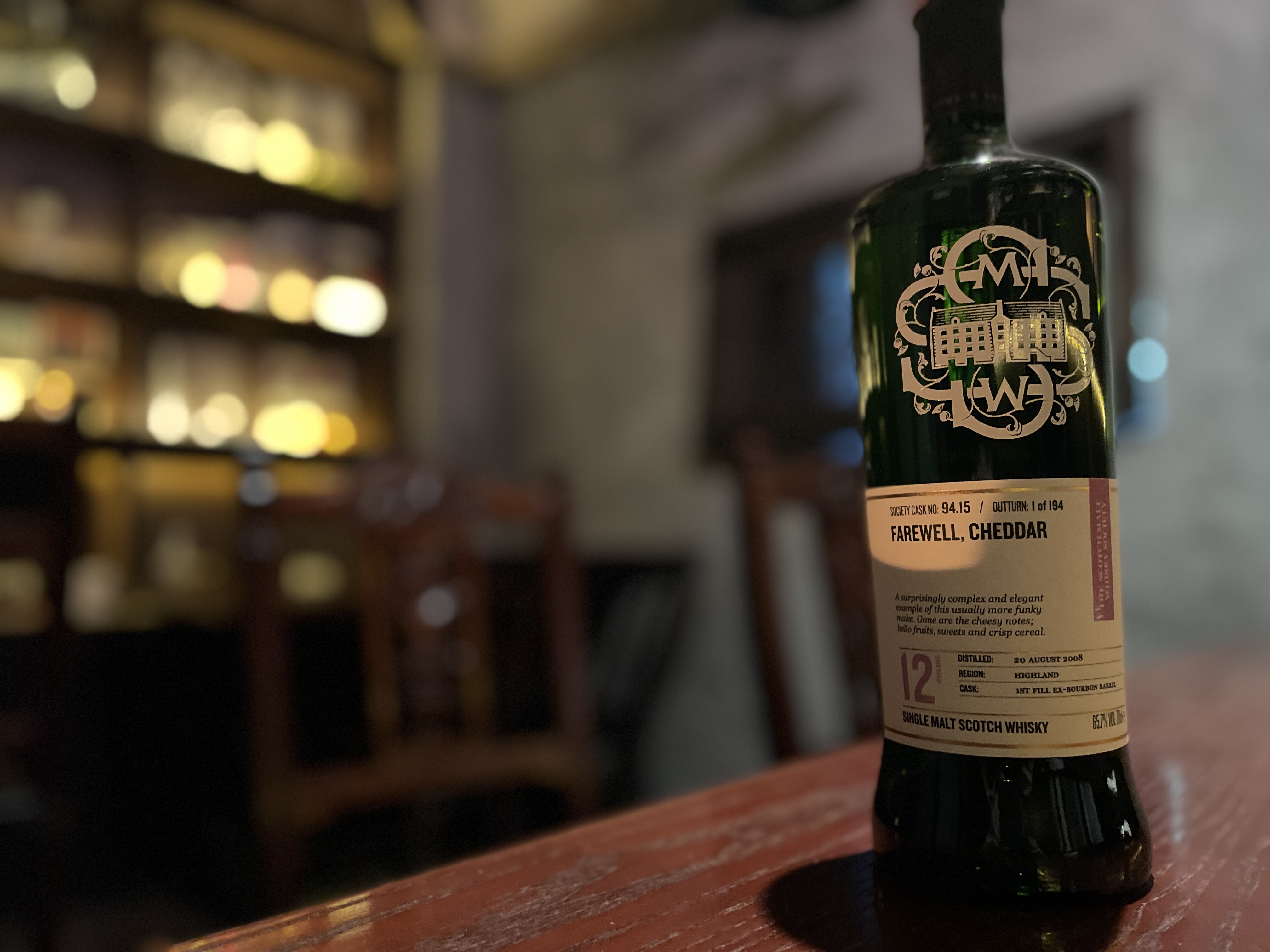 マッカラン11年 スコッチモルトウィスキーソサエティ（SMWS）24.58