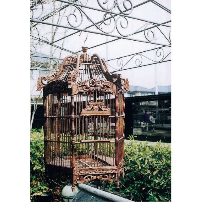 アンティーク鳥かご 六角形 Bタイプ【セール開催中】 ジャービス商事