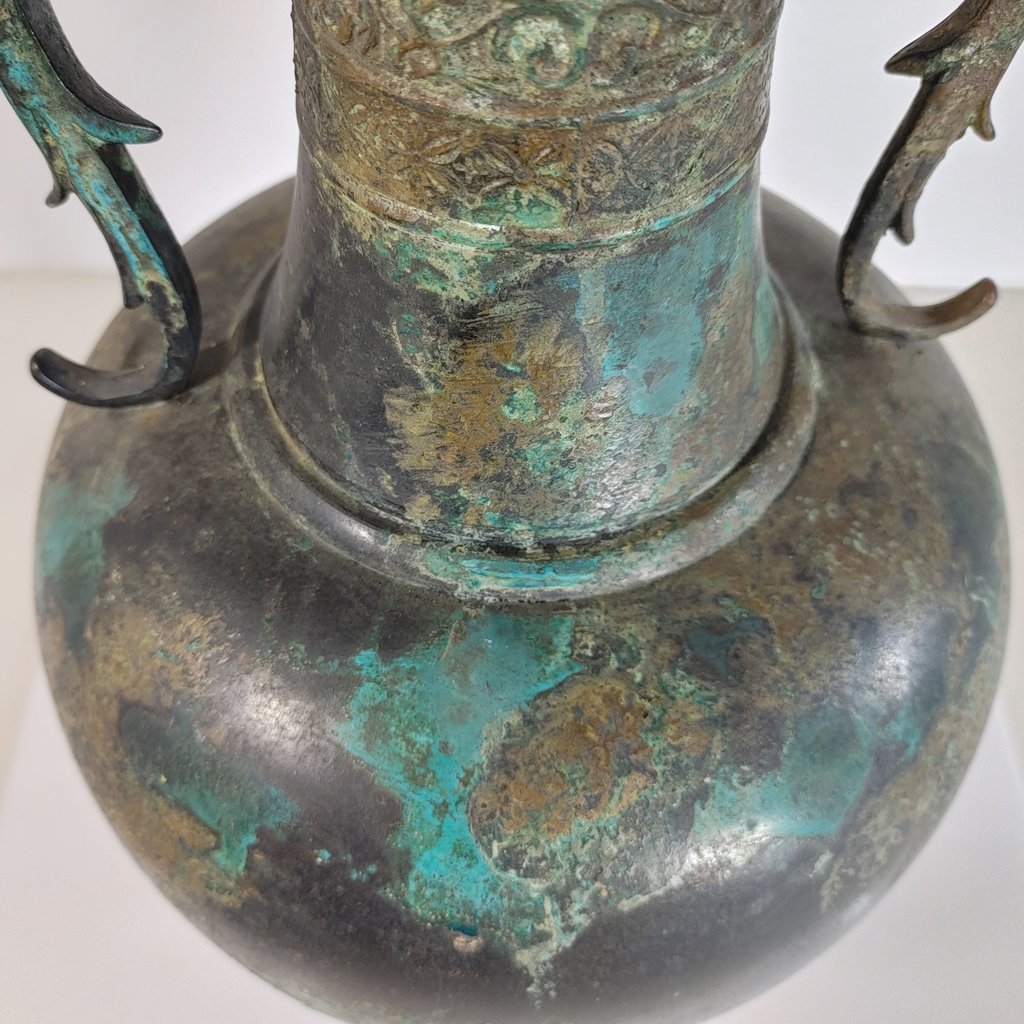 中国古美術 特大青銅器 盉 高さ：約50cm 重さ：約10kg 中国古美術 特大