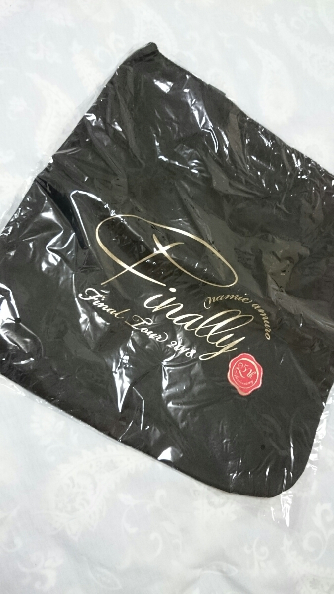 安室奈美恵☆Final tour 2018 Finally☆ツアーグッズ☆トートバッグ