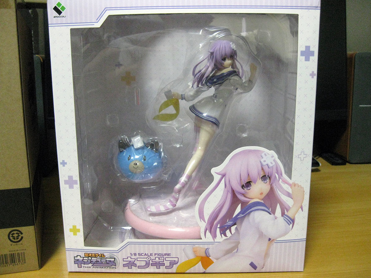 超次元ゲイム ネプテューヌ 「ネプギア」 寝起き Ver. 1/8 完成品