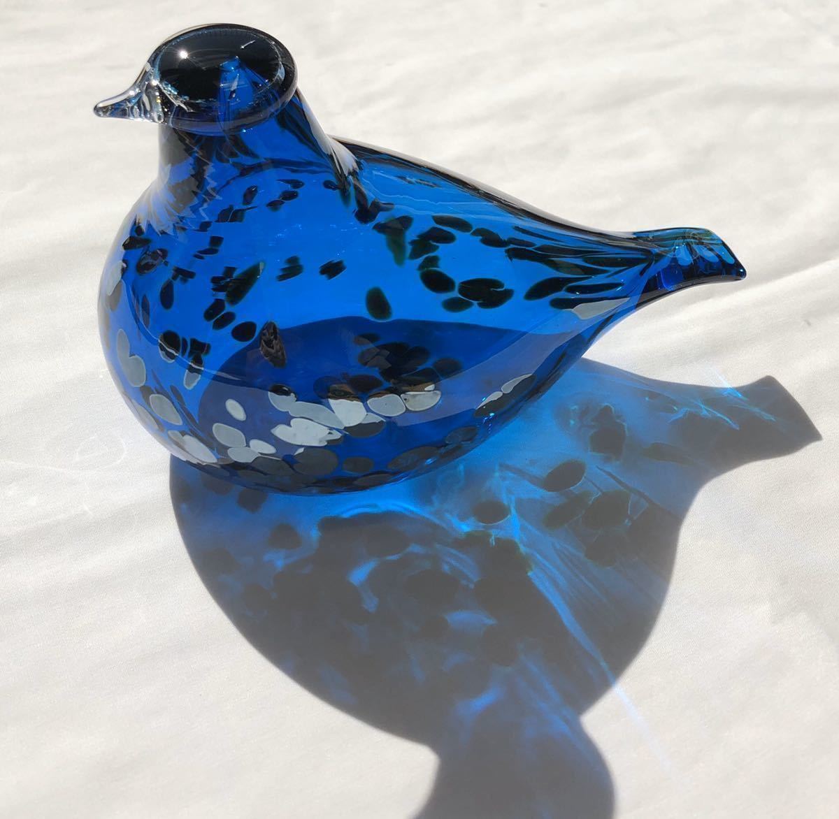500体 限定 イッタラ 別注 バード Blue Saphire 2009 iittala 北欧