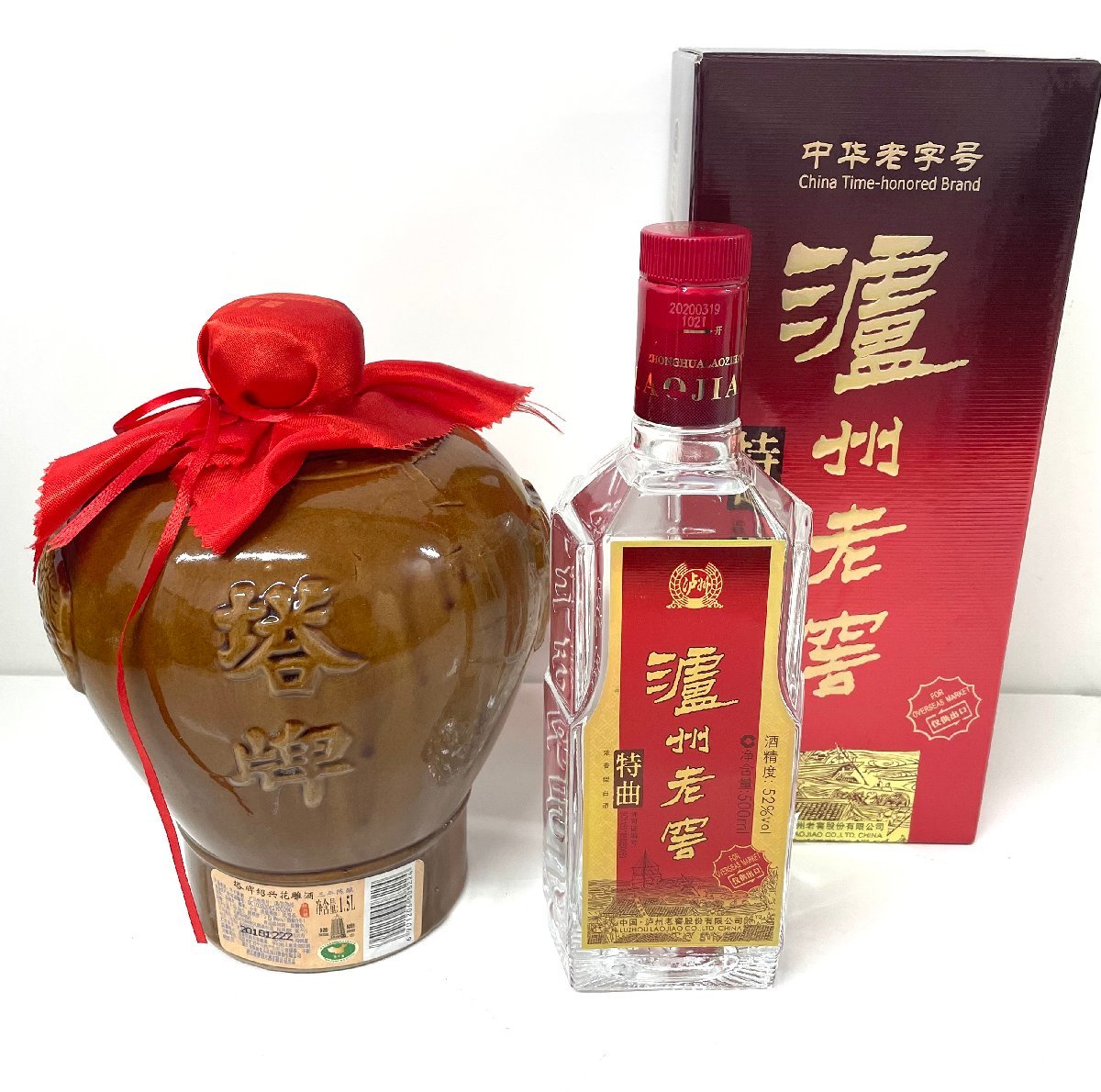 古酒 未開栓】中国酒 濾州老窖 500ml 52%