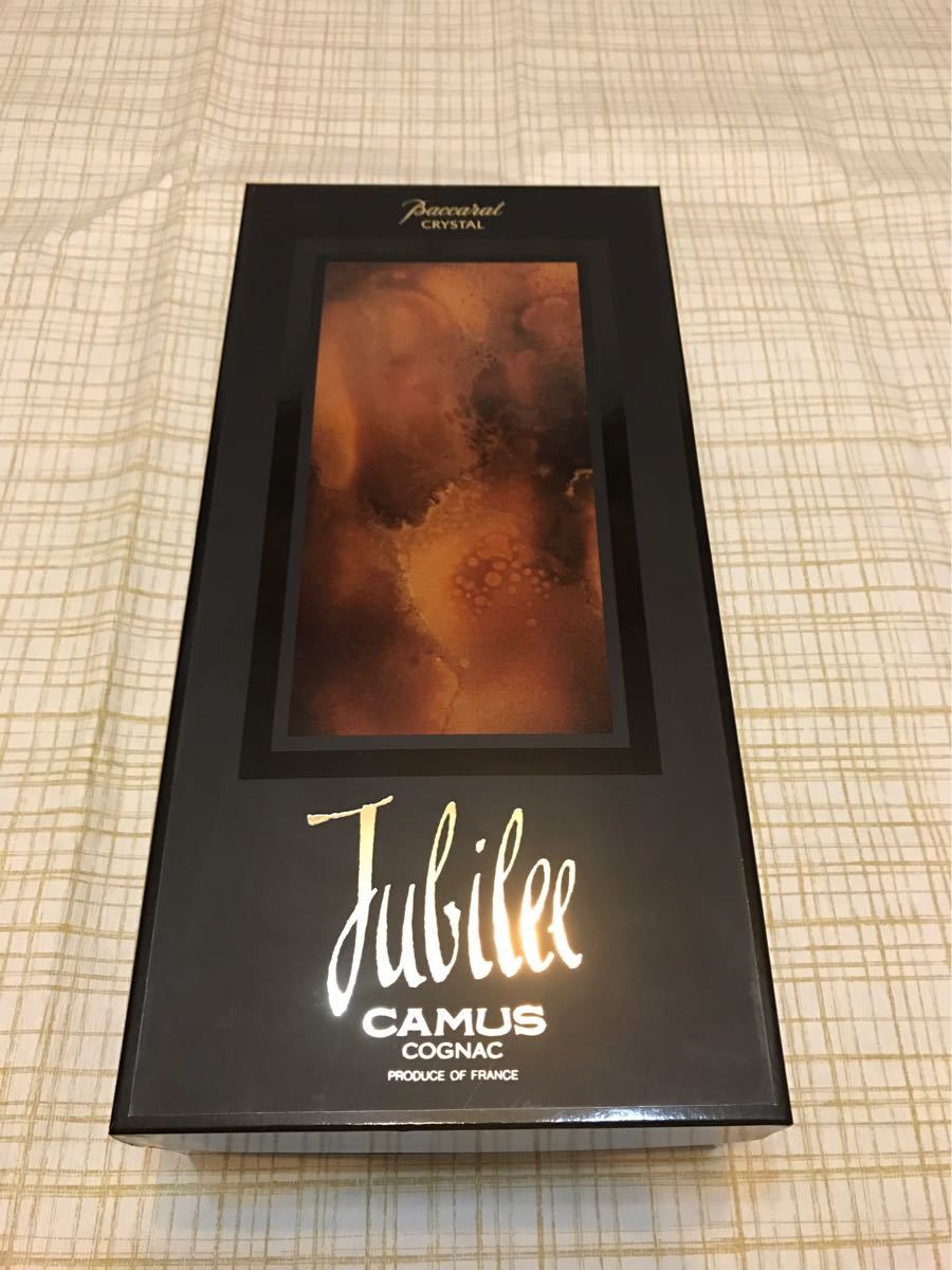 カミュ ジュビリー バカラ クリスタルボトル 冊、替栓、箱付 未開封