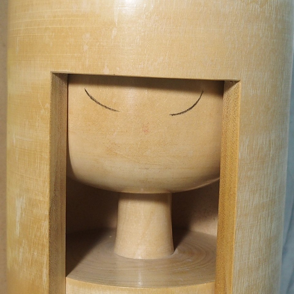 田中治正作 創作こけし 2体 童女 内閣総理大臣賞受賞 郷土玩具 【公式