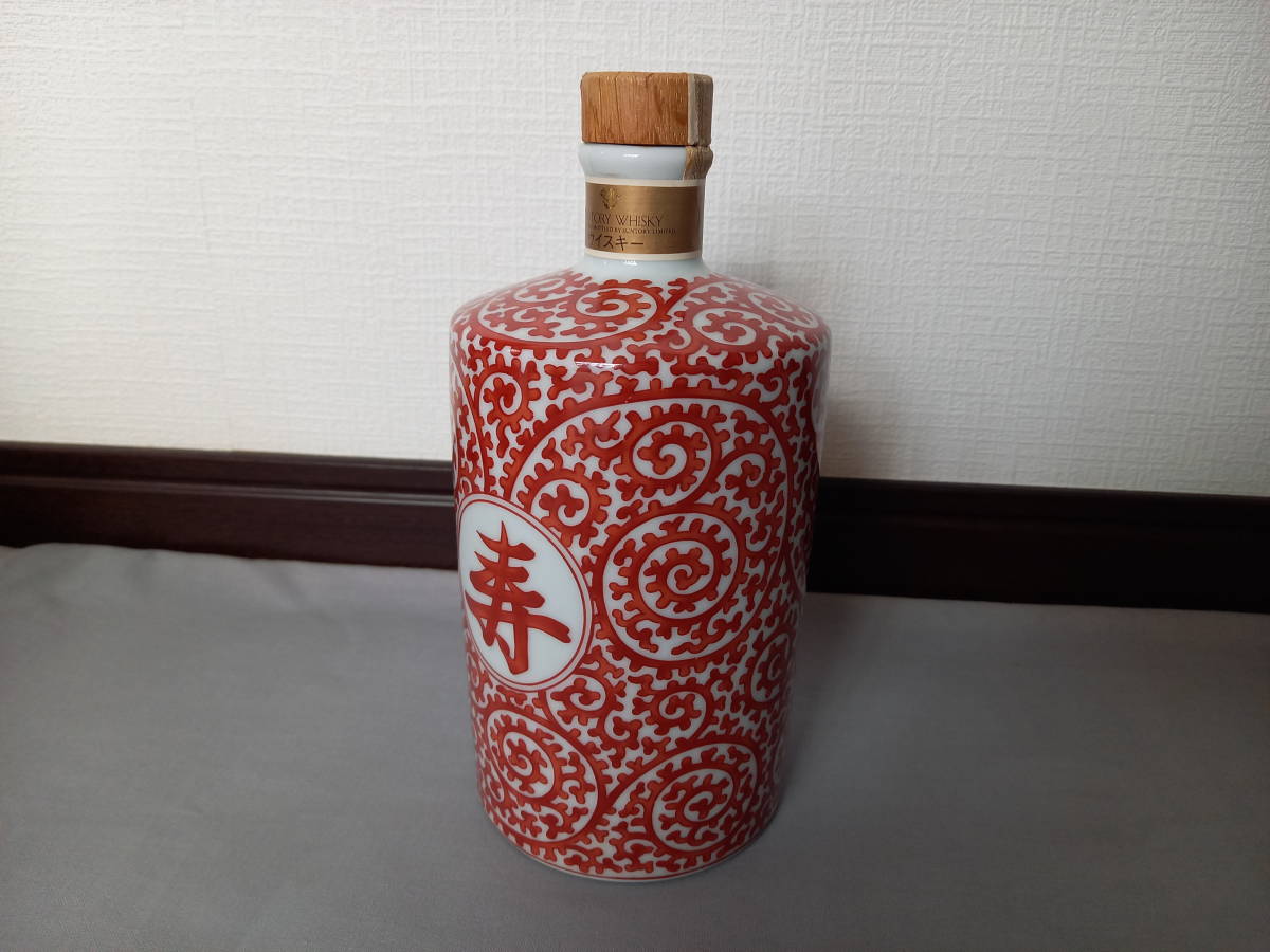 1円〜希少レア 未開栓サントリー 白州 12年 ピュアモルト 有田焼 空き瓶
