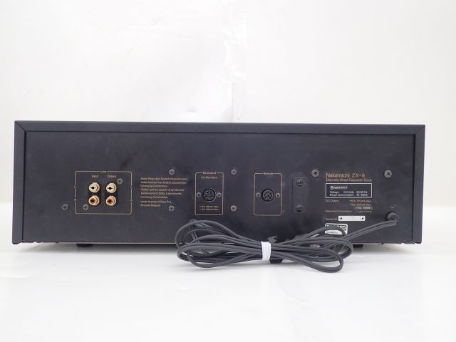 高額買取実施中!!】Nakamichi ナカミチ カセットデッキ ZX-9 取扱説明書付