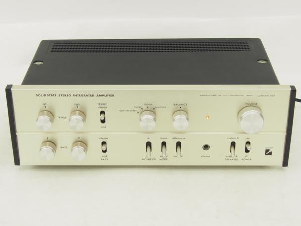 高額買取実施中!!】LUXMAN SQ707 ステレオプリメインアンプ ラックス