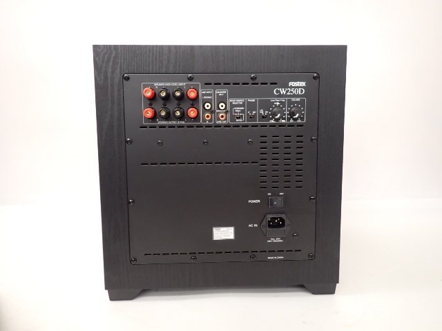 高額買取実施中!!】FOSTEX フォステクス アクティブサブウーファー