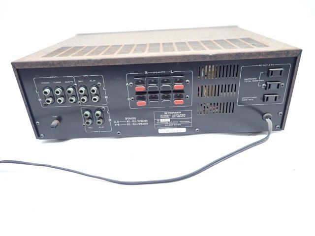 完動品！！ いい音 パイオニア プリメインアンプ SA-7800名機です 完動