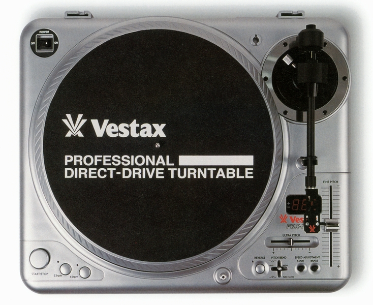 Vestax PDX-2000 通電確認 Specifications of the Vestax PDX-2300 Vestaks
