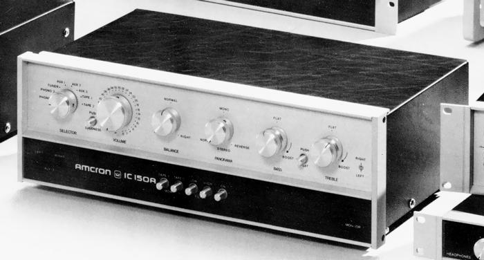 AMCRON/CROWN IC-150Aの仕様 アムクロン/クラウン