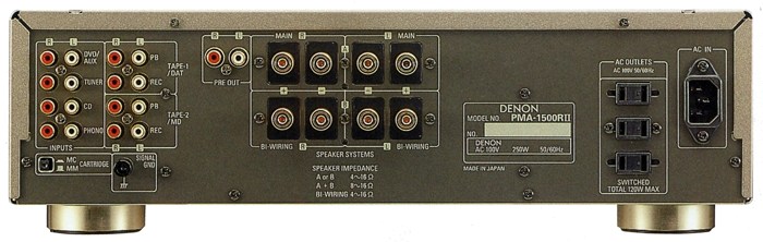 Denon pma-1500r2 アンプ DENON PMA-1500RIIの仕様 デノン/デンオン