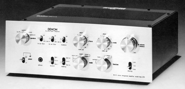 DENON PMA-255の仕様 デノン/デンオン