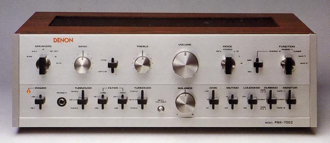 もるもちDENON PMA-700z プリメインアンプ、自宅保管ジャンク品 もる