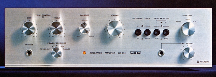 Lo-D HA-300 プリメインアンプ動作品 日立 HITACHI LO-D HA-660