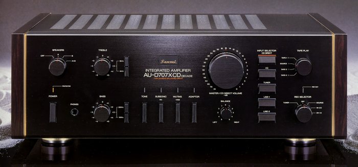 Sansui AU-D707X DECADA インテグレーテッドアンプ Sansui AU-D707X
